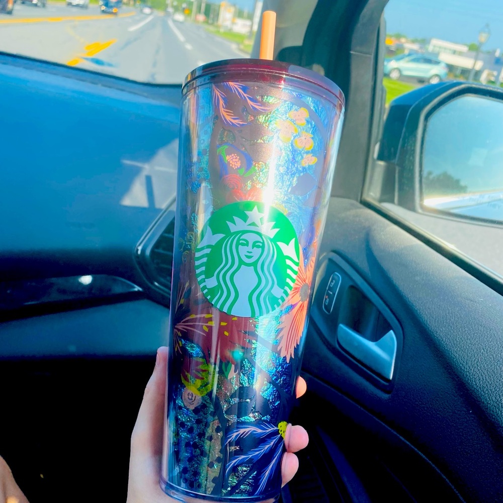Starbucks Fall 2021 Rising Floral 24oz Tumbler